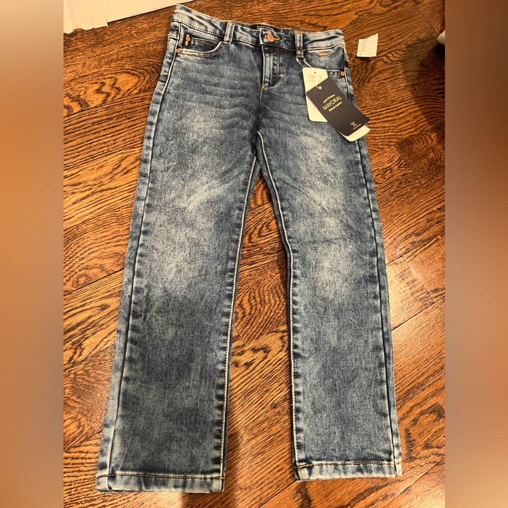 NWT Mayoral jeans from Neiman Marcus.